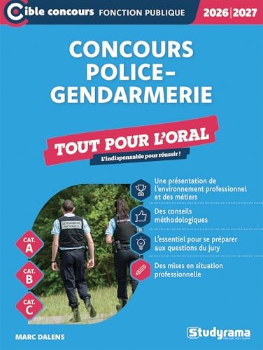 Concours police-gendarmerie –?Tout pour l’oral (Édition 2026-2027)