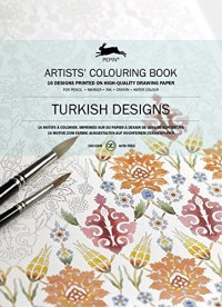 Livres de coloriage Artistes de Pepin : Turkish Designs