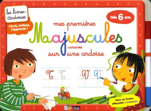 PREMIERES MAJUS CURSIV ARDOISE