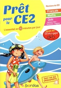 Prêt pour le CE2 – Cahier de vacances, révisions du CE1