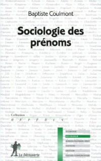 SOCIOLOGIE DES PRENOMS