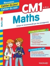 Cahier du jour/Cahier du soir Maths CM1