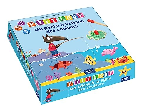 P'TIT LOUP - MA PÊCHE À LA LIGNE DES COULEURS