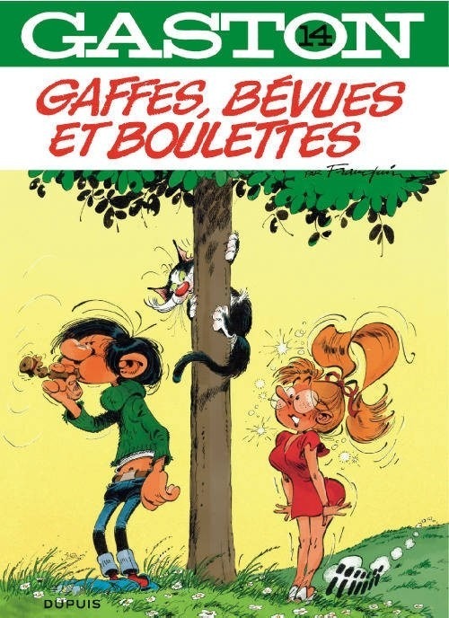 Gaston - tome 14 - Gaffes, bévues et boulettes