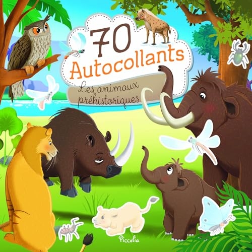 Autocollants - Animaux de la préhistoire