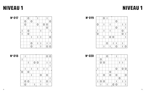 Méga grand - Binairo: 500 grilles