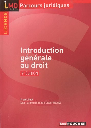 Introduction générale au droit 2e édition