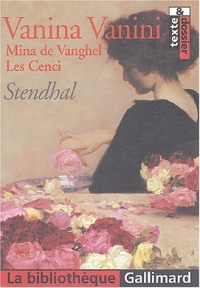 Vanina Vanini - Mina de Vanghel - Les Cenci