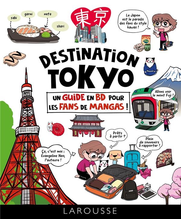 Destination Tokyo : un guide en BD pour les fans de mangas !