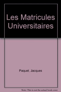 Les Matricules Universitaires