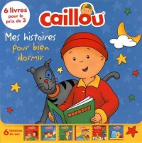 Nouveau coffret Caillou - Mes histoires pour bien dormir