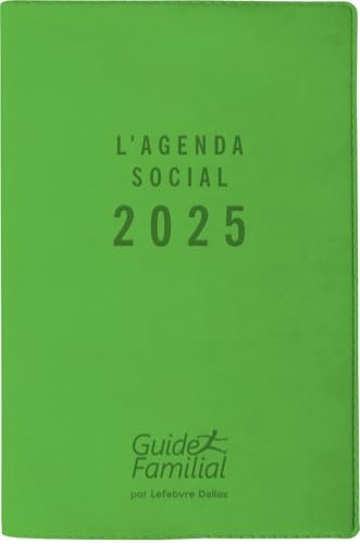 L'agenda social 2025 - Edition vert pomme