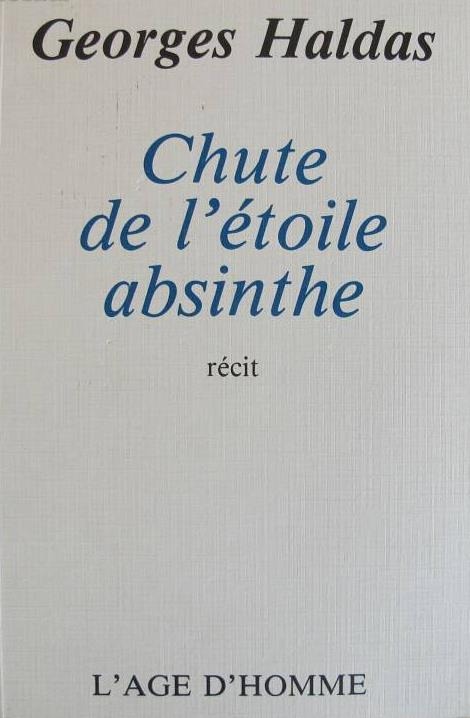 La Chute de l'étoile absinthe [9782825125960]