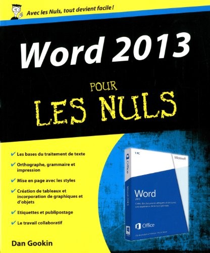 Word 2013 Pour les Nuls