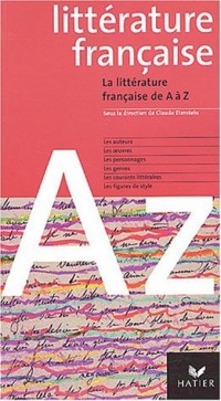 Littérature française de A à Z, 2004