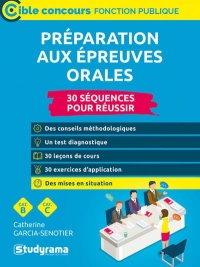 PRÉPARATION AUX ÉPREUVES ORALES: Catégories B et C