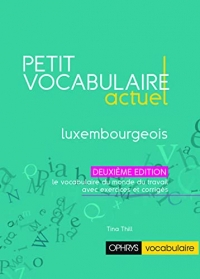 Petit vocabulaire actuel - Luxembourgeois