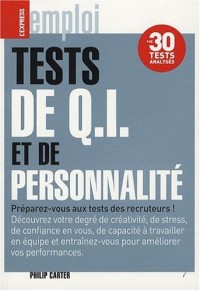TESTS DE QI ET DE PERSONNALITES