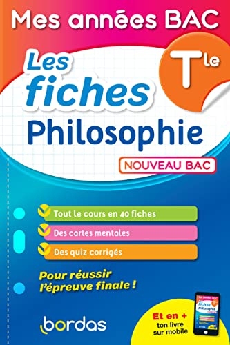 Mes Années Bac - Fiches - Philosophie Tle