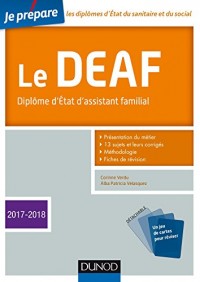 Le DEAF - 2017-2018 - Diplôme d'État d'assistant familial