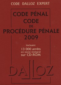 Code pénal et procédure pénale (1Cédérom)
