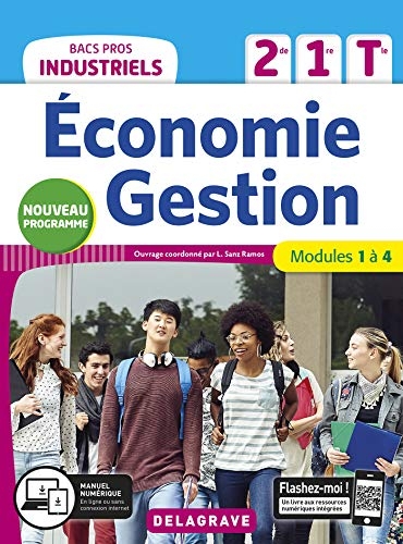 Économie-Gestion 2de, 1re, Tle Bacs Pros Industriels, modules 1 à 4 (2020) - Pochette élève