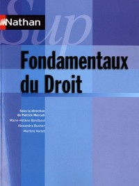 Fondamentaux du Droit - Collection Nathan Sup