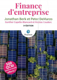 Pack Finance d'Entreprise 5e  Livre+Corriges