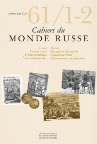 Cahiers du Monde Russe, N  61/1-2 - Varia