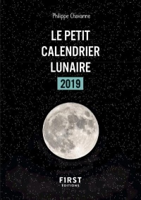 Petit livre - Calendrier lunaire 2019
