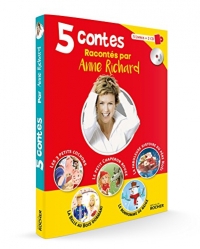Coffret de 5 contes avec CD: Les trois petits cochons ; La Belle au Bois dormant ; Le petit Chaperon rouge ; Le bonhomme de neige