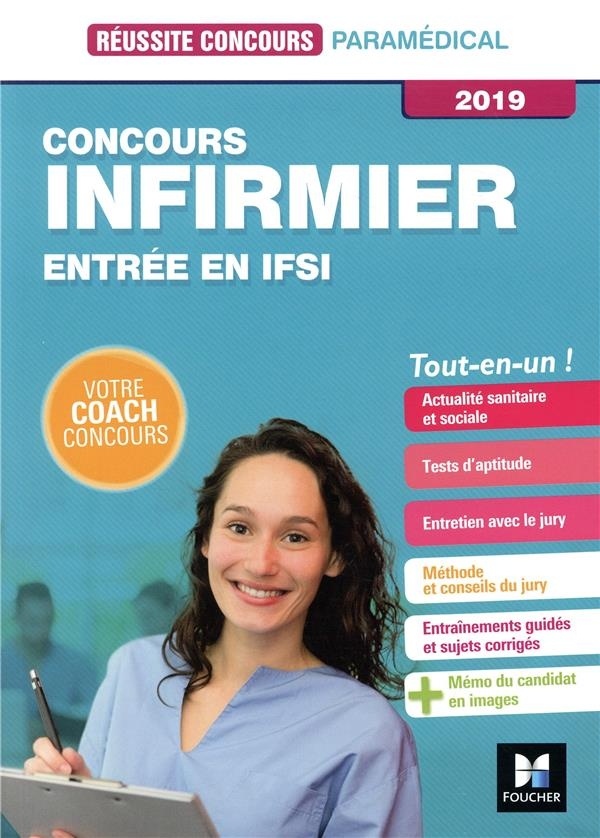 Réussite Concours - IFSI - Concours d'entrée 2019 - Préparation complète