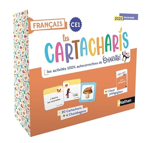 Les cartacharis CE1 - Français: Programme 2025