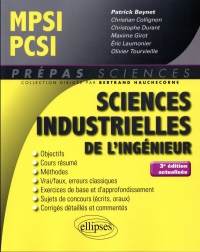 Sciences industrielles de l'ingénieur MPSI - PCSI - 3e édition actualisée