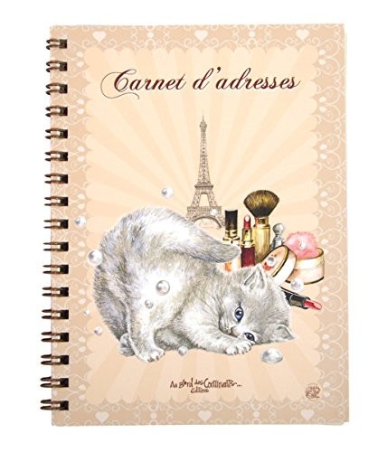 carnet d'adresses chats enchantés