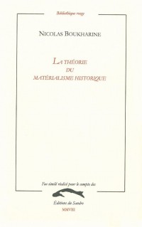 La Théorie du matérialisme historique