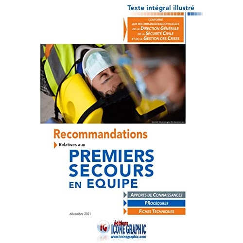 Fiches Recommandations 2019 Premiers secours en équipe PSE1/PSE2