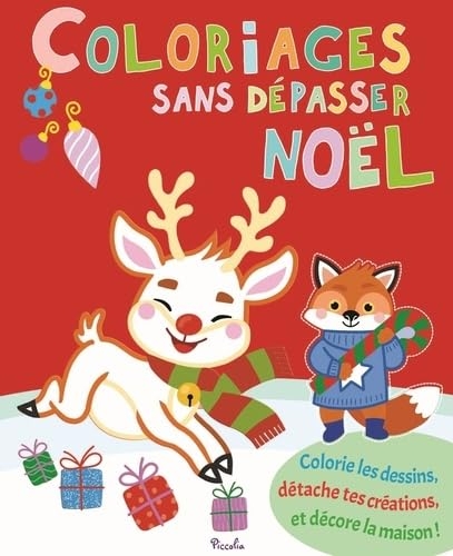 Coloriages sans dépasser Noël