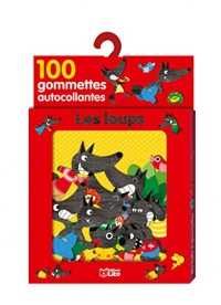 Gommettes autocollantes: Les loups - De 3 à 5 ans