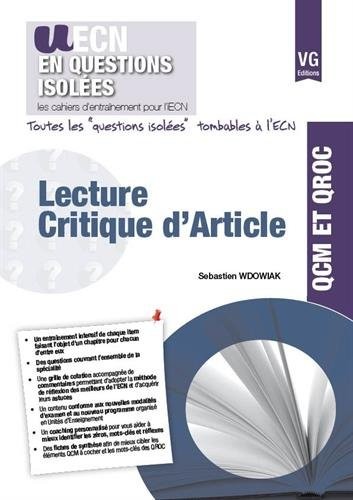 Lecture d'Article Critique