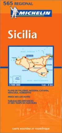 Carte routière : Sicilia, N° 11565 (en italien)