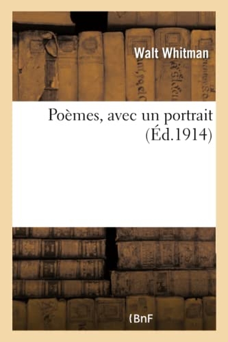 Poèmes, avec un portrait