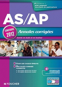 AS/AP Annales corrigées Concours 2012