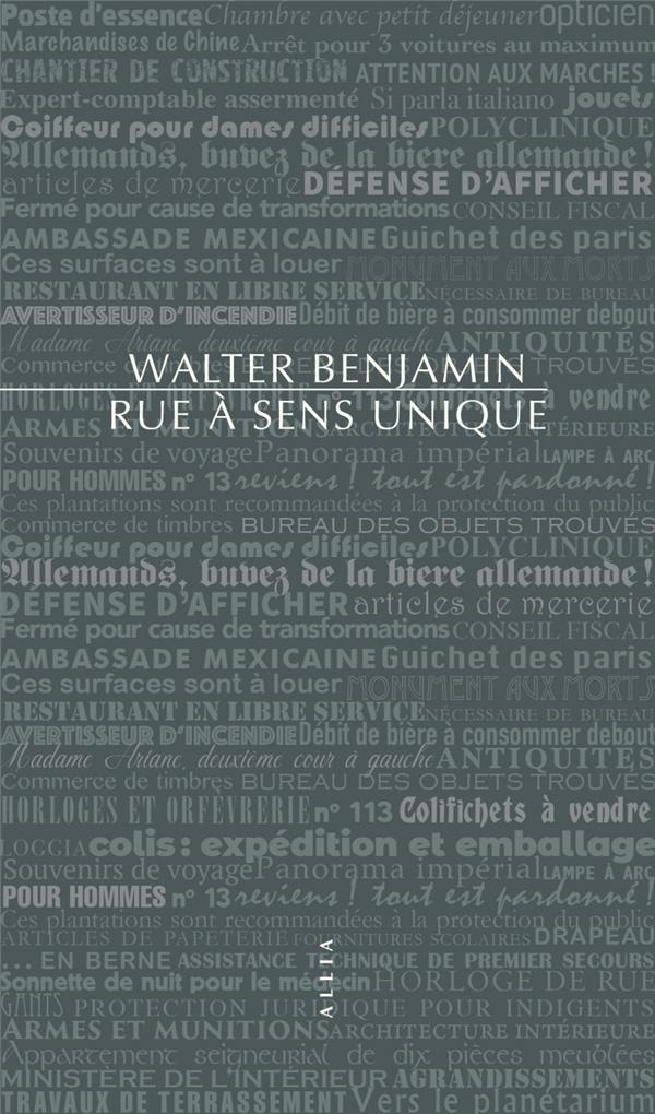 Rue à sens unique