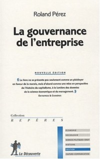La gouvernance de l'entreprise
