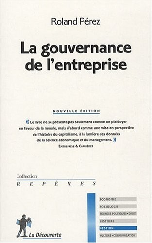 La gouvernance de l'entreprise