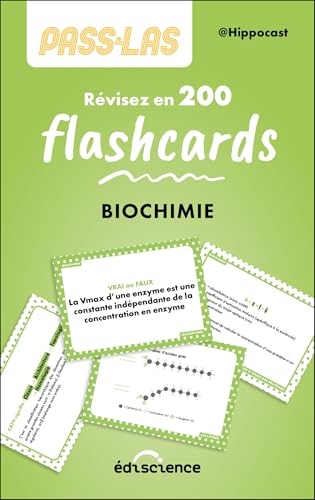 PASS & LAS Biochimie - Révisez en 200 flashcards !