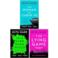 Ruth Ware Collection 3 Books Set (The Woman in Cabin 10, In a Dark Dark Wood & The Lying Game)