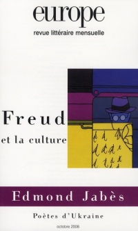 Europe, N° 954 : Freud et la culture