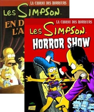 Pack Simpson La cabane des horreurs T5 + T8 offert